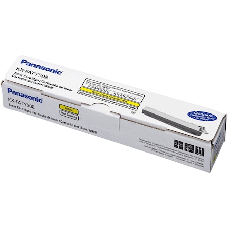Panasonic Panasonic Kx-Faty508 Yellow Hy Cartridge KX-FATY508